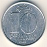 10 Pfennig Germany 1963 KM# 10. Uploaded by Granotius